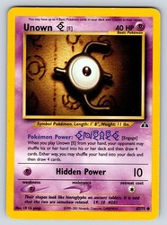Unown [E] 67/75 Neo Discovery Common