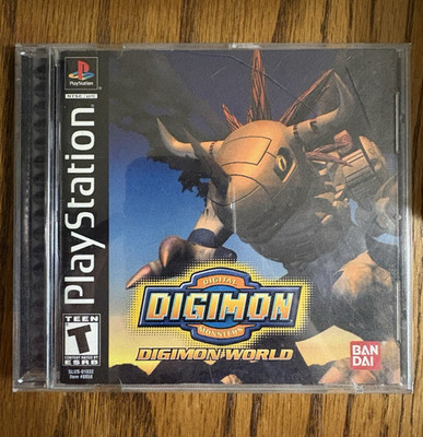 Digimon World Bandai PlayStation 1 1999 RPG CIB