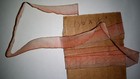 Metal Edge Pink Ombre Ribbon Circa 1920  New Old Stock #2005 — photo 2