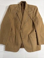 VTG Circle S Western Sports Coat Dallas Texas