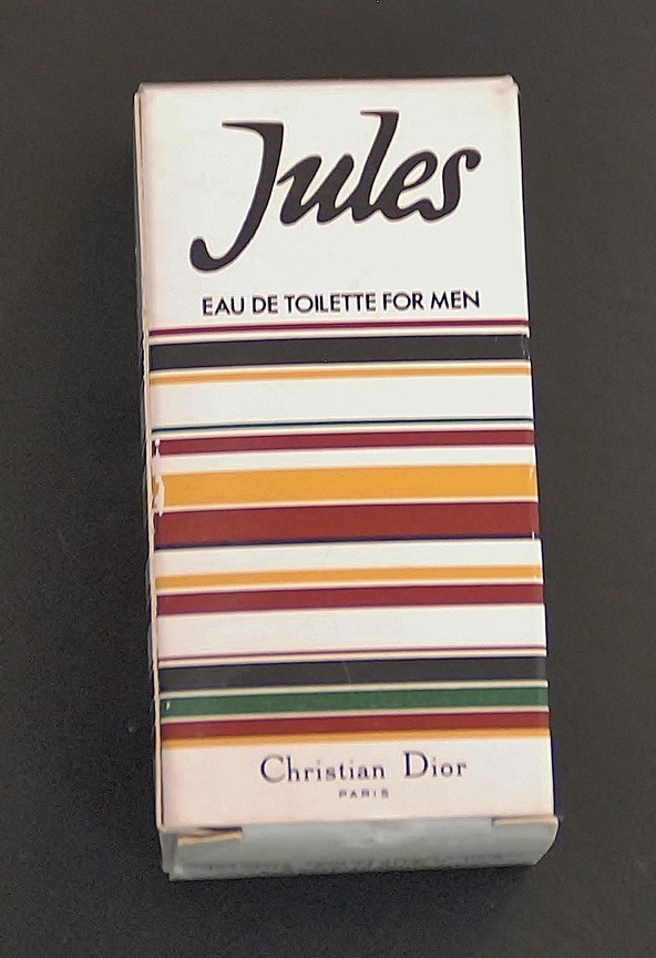 Vtg * JULES by CHRISTIAN DIOR * splash EDT .3 oz 9 ml OLD VERSION