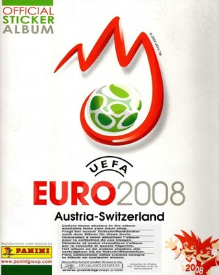 Panini UEFA Euro 2008 Österreich · Schweiz Album Sticker 176-357 [Modena]