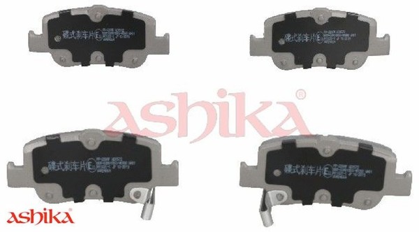 Ashika 51-02-220 Bremsbelagsatz FüR Scheibenbremse Bremsbelagsatz FüR Toyota-image