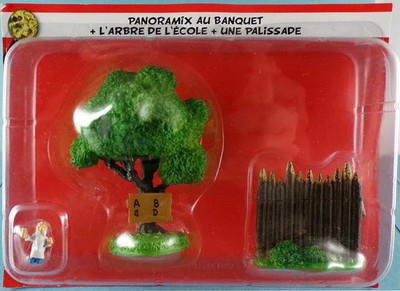 Asterix - Editions Hachette - Le Village - Nr. 50: Panoramix au Banquet + l'Bre