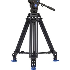 Benro BV6 PRO 3-Section Aluminum Video Tripod with BV6 Video Head and Mid-Level