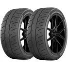 (QTY 2) 275/35R20 Yokohama Advan Neova AD09 102W XL Black Wall Tires