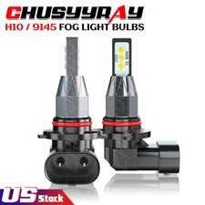 For 2002-2005 Dodge Ram 1500 2500 3500 2X 6000K LED Fog Light Bulbs 9145 9140