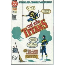 New Titans #89 DC comics NM minus [n~