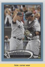 2012 Topps Wal-Mart Blue Border Sergio Santos #244 READ 0b5