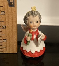Vintage Christmas Angel Bisque 3.5  