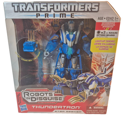 Transformers Prime Robots in Disguise Thundertron Star Seeker Voyager Class MISB