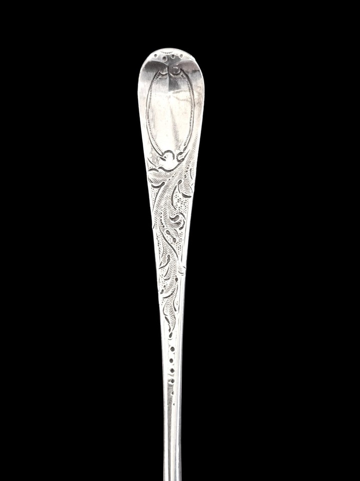 Sterling Silver Berry Spoon – Thomas Wallis I - 1759 w/Victorian ...
