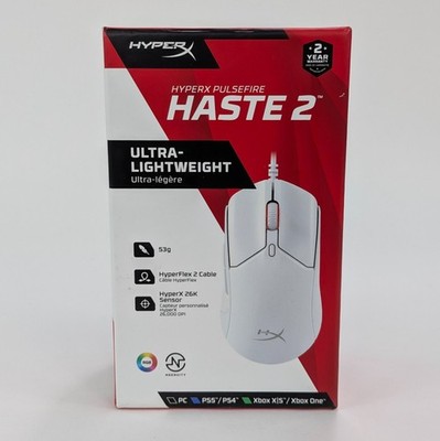 HyperX Pulsefire Haste 2 Lightweight Wired Optical Gaming RGB Mouse