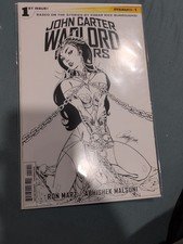 John Carter, Warlord of Mars #1 Cover L-J. Scott Campbell Ltd 100