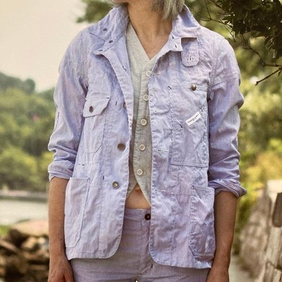 FWK by ENGINEERED GARMENTS Railroad Jacket Blue Cotton Cordlane S Classic Japan