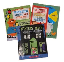 MATH Bundle:Perimter, Area,  Volume, Fractions, Decimals  Percents Mystery...