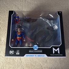 McFarlane DC Multiverse Superman vs. Godzilla - Monsterverse JLA 2025 New