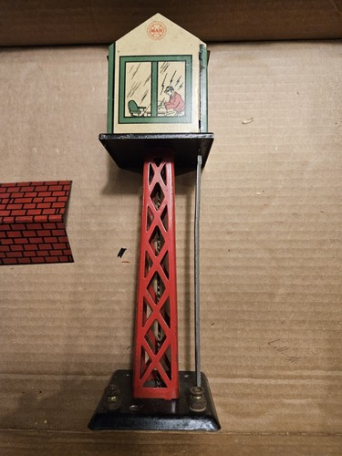 Marx #413-A O Scale Lighted Switchman Yard Tower for Train Display / Box - Picture 5 of 20