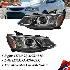 FOR 2017-20 Chevrolet Sonic Headlight Lamp Right or Left 42703394 42703393 LH RH