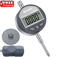 Electronic Digital Dial Indicator Gauge Inch/Metric Conversion 0-1 Inch/25.4 Mm