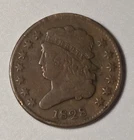 Photo of a 1828-P Half Cent from an eBay listing that sold on Jul 16, 2026