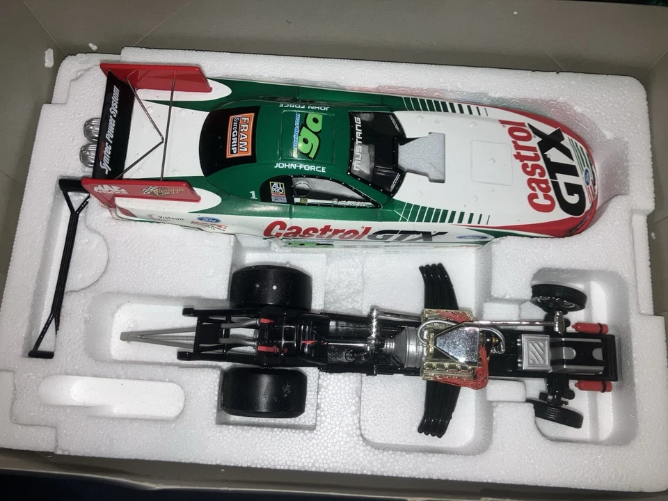 John Force Castrol GTX 2000 Mustang Funny Car 1:24 scale 11260 1 of 8,292 - Image 2 of 4