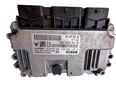 PEUGEOT 307 1,6 NFU 80kW 2005 Motorsteuergerät 9659306580 Bosch 0261208558