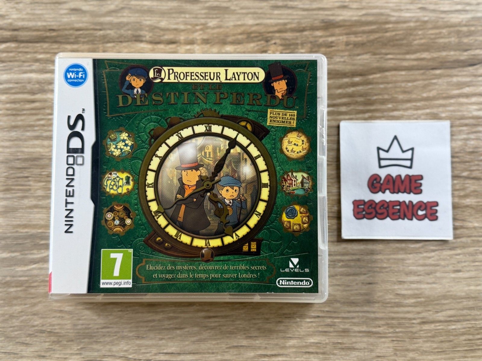Professeur Layton et le Destin Perdu Nintendo DS Ultra Complet PAL FR 3DS 2DS
