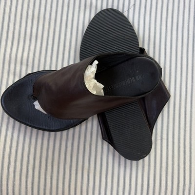 Ann Demeulemeester  Leather Sandals Size 38 US 8