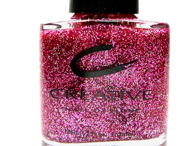 CND NAIL POLISH CREATIVE NAIL DESIGN PULSE 376 RARE VINTAGE HOLOGRAPHIC GLITTER!