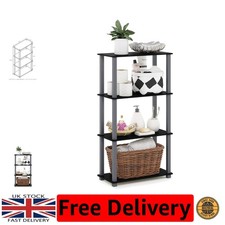 Modern 4-Tier Etagere Shelf - Durable Design for Organization and Style