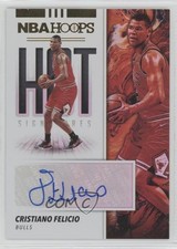 2019-20 Panini NBA Hoops Hot Signatures Cristiano Felicio #HS-CFL Auto 0gg