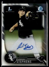 2016 Bowman Chrome Prospects Autographs Jordan Stephens Auto Chicago White Sox