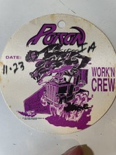 Poison Backstage Pass