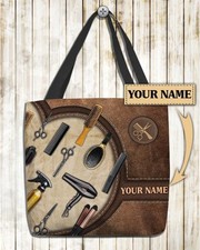Personalized Hair Stylist Tote Bag, Hair Dresser Gift, Beautician Tote Bag
