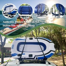 Kayak Roof Rack, Aluminum Kayak Carrier Folding J-Style Universal 4-in-1 Multifu