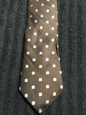 NORDSTROM Silk Geometric REPP Neck Tie NWOT