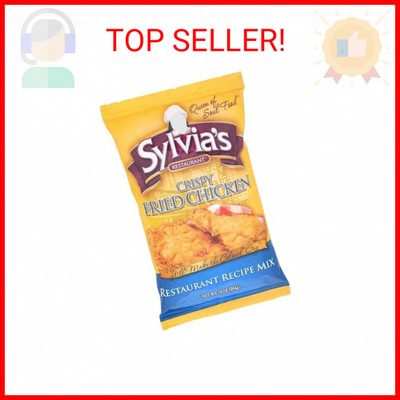 Sylvia s Crispy Fried Chicken Mix, Chicken Fry Seasoning Mix for Perfect Fried C