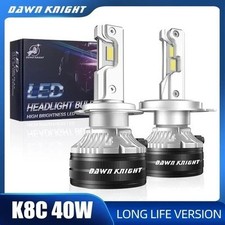 DAWN KNIGHT K8C LED Headlight Bulbs H7 H4 H11 H1 HB3 HB4 Pair 12 V