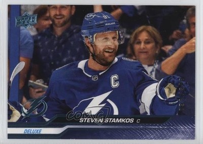 2023-24 Upper Deck Series 1 Deluxe 92/250 Steven Stamkos #161 0s98