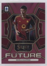 2023-24 Panini Select Serie A Future Pink Prizm 15/25 Nicola Zalewski #23 bn5