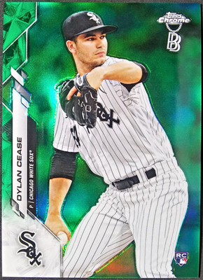 2020 Topps Chrome Ben Baller Rookies /99 Green Refractor #43 Dylan Cease RC SP