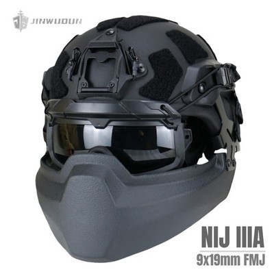 NIJ IIIA Ballistic  Model APA-03LT,  MICH 9*19mm Defense Standards