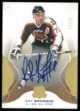 2016-17 Upper Deck The Cup Ray Bourque Gold Foil Auto Autograph /12