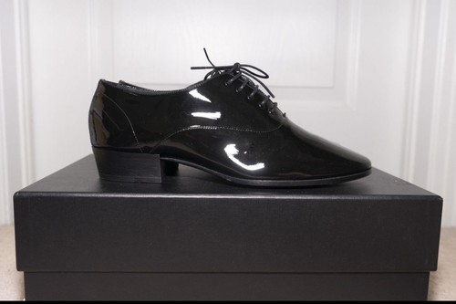 Saint Laurent Ysl Marius Oxford Patent Leather Size 8Us