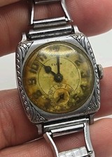 1930s Elgin Engraved Mens Pocket Watch Gr 430 Size 6/0s For Repairs