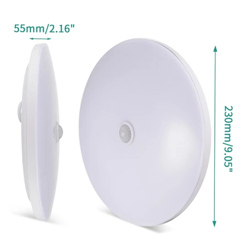 LED Deckenleuchte mit Bewegungsmelder Deckenlampe Sensor Küche Bad Flur Lampe - Bild 6 von 14