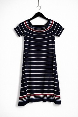 MAX STUDIO T-SHIRT Kleid - XS - Navy - Neu Mit Etikett s - Damen