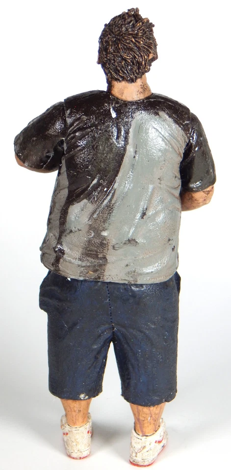 NECA SHAUN OF THE DEAD ZOMBIE ED 2007 7" FIGURA SOLO COMEDIA DE TERROR CLÁSICO Foto 4 de 4