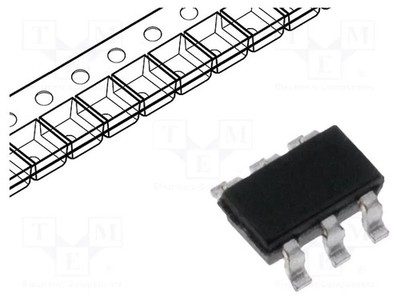 Diode: TVS Array 6,1V ESD 100W fünffach,gemeinsame Anode